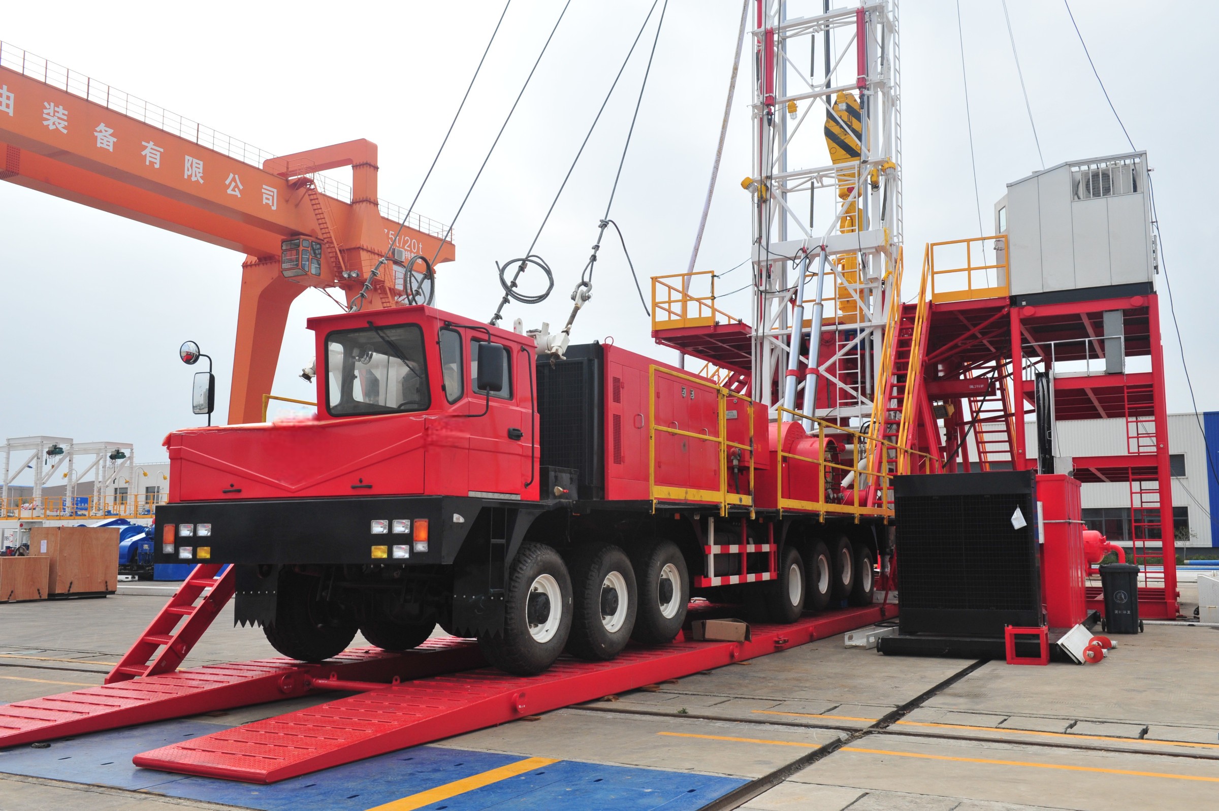 550 HP Truck-Mounted Workover Rig